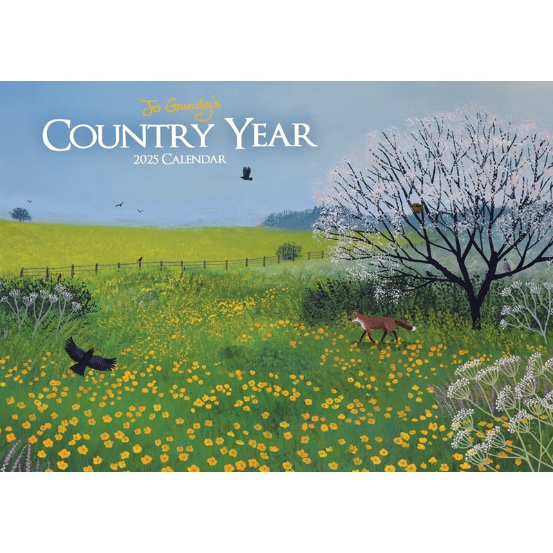 Jo Grundy Country Year A4 Calendar 2025 (PFP)