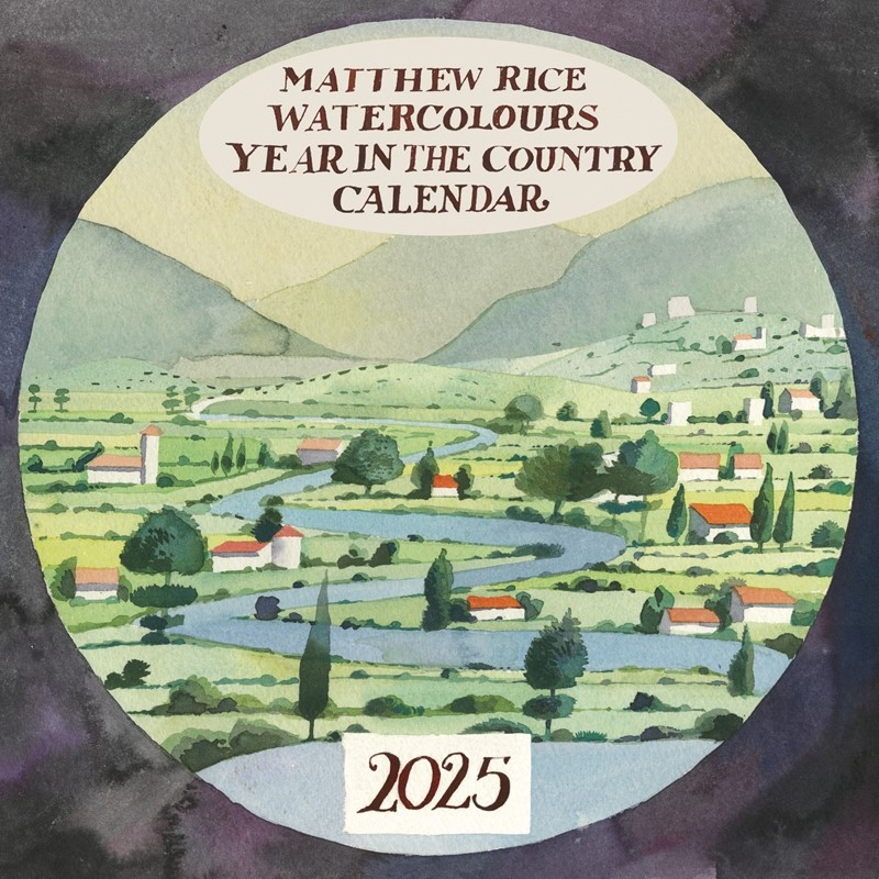 Matthew Rice - A Year in the Country Wall Calendar 2025 (PFP)