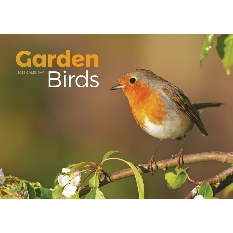 Garden Birds A4 Calendar 2025 (PFP)