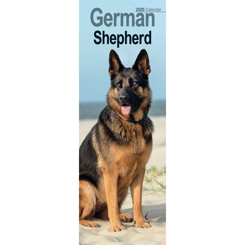 German Shepherd Slim Calendar 2025 (PFP)