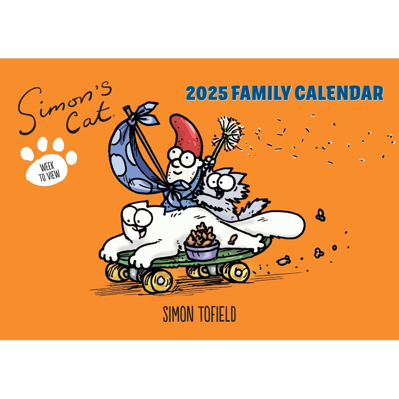 Simons Cat (Week To View) A4 Planner 2025 (PFP)