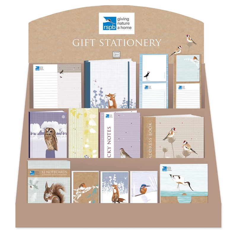 RSPB Nature Trail Stationery Package