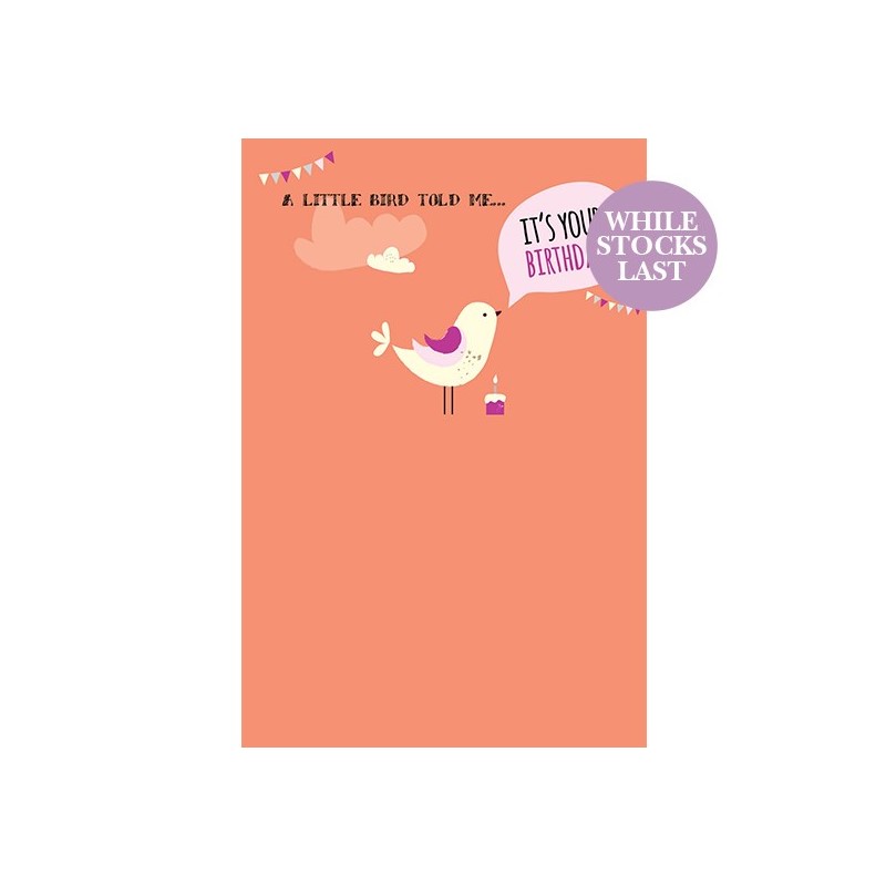 Dinkies Mini Card - Little Birdie