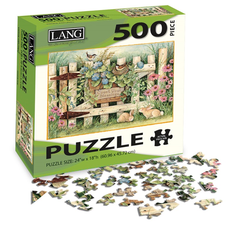 Lang - Garden Gate 500 Piece Jigsaw