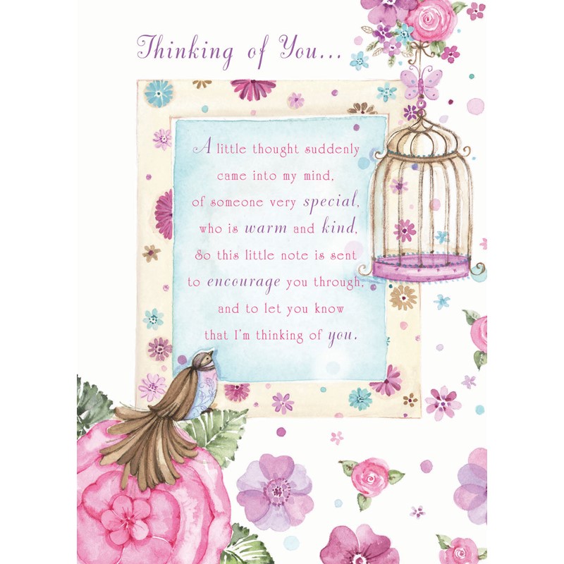Sentiments Card - Thinking Of You