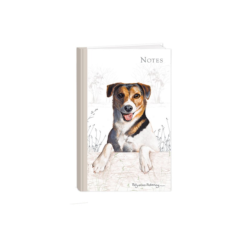 Pollyanna Pickering Stationery - Hardcover Notebook (A6 - Jack Russell)
