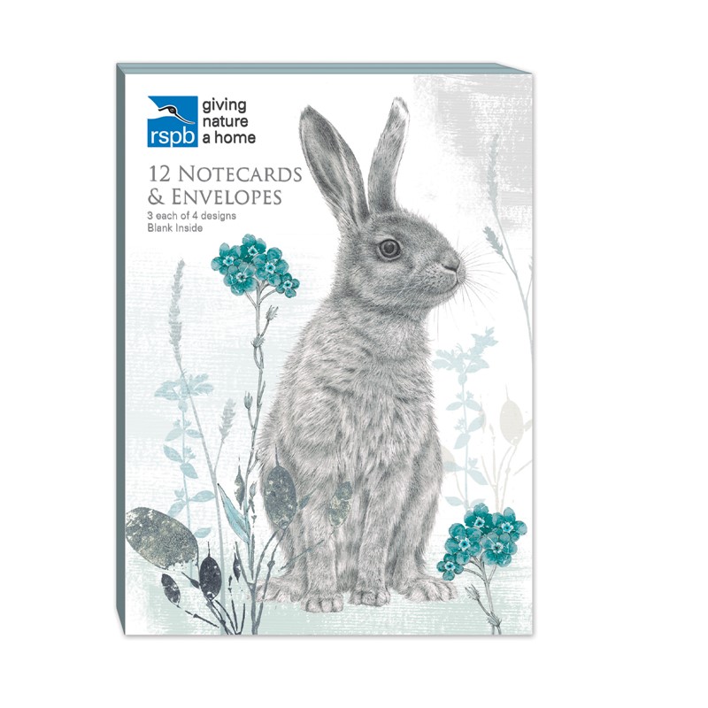 RSPB - A6 Notecard Pack (Hare)