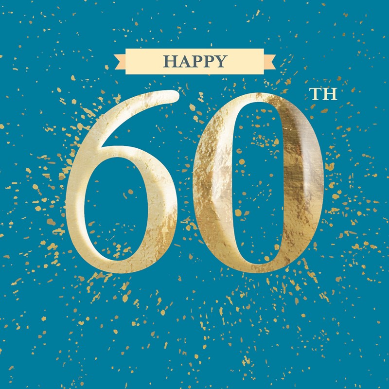 Age To Celebrate Card - 60