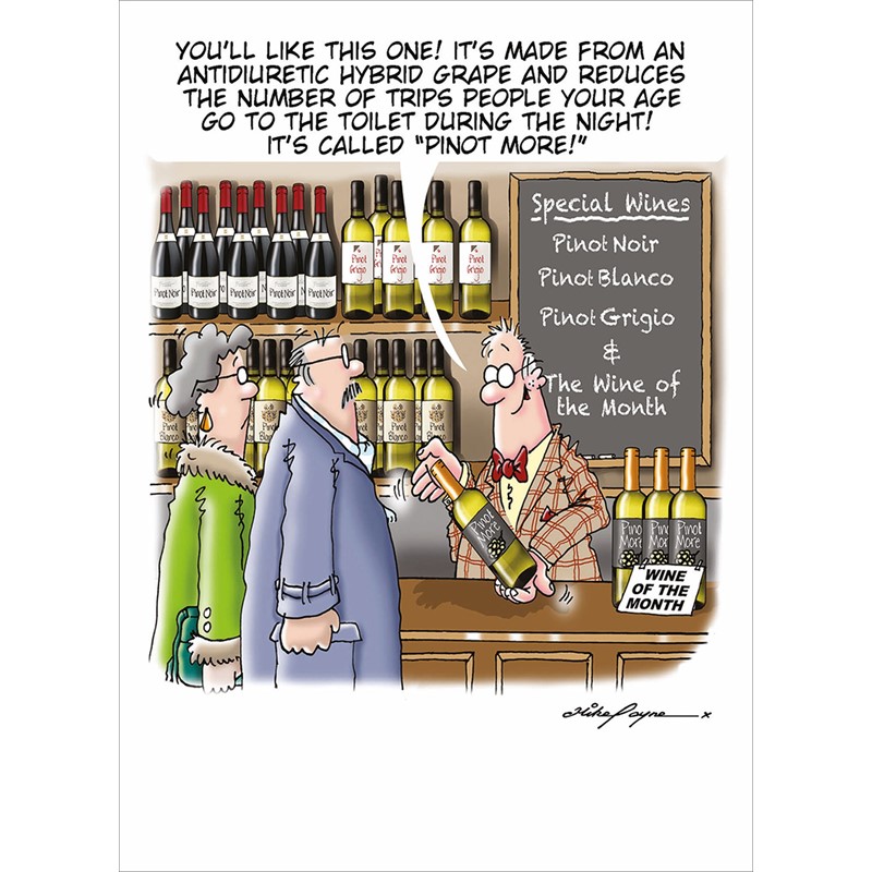 The Wine Buffs Card Collection - Pinot More