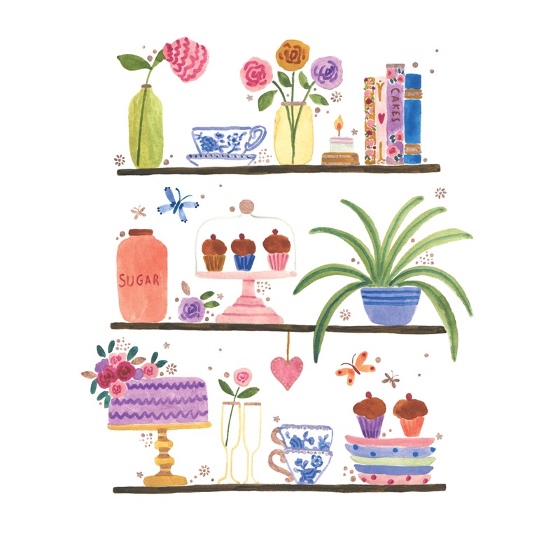 Marie Curie Happy Days Card Collection - Pretty Shelves