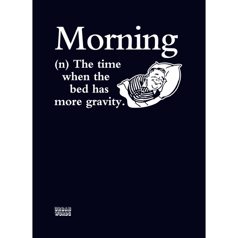 Urban Words Card Collection - Morning