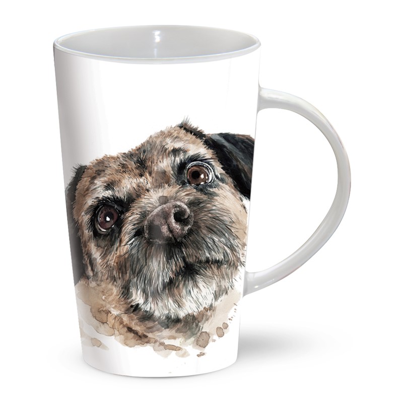 The Riverbank Mug - Border Terrier
