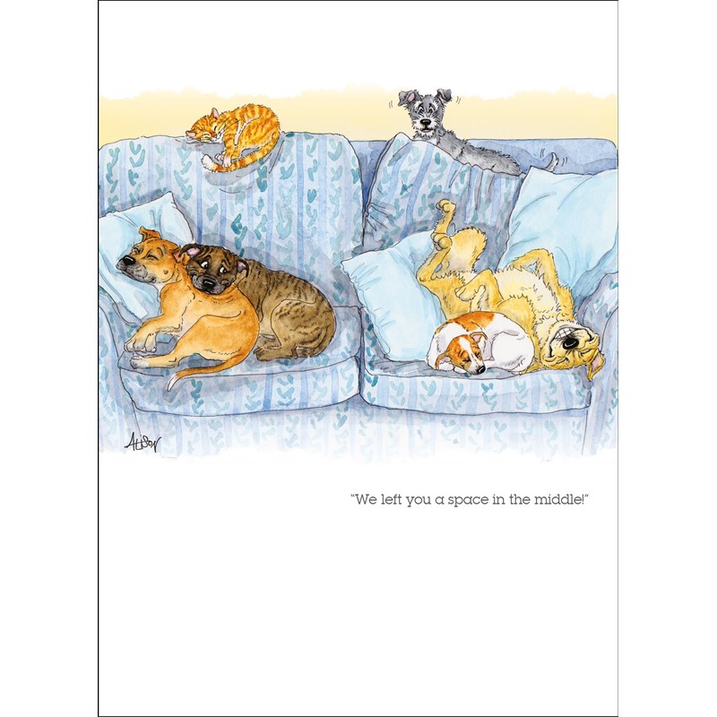 Alison's Animals Card Collection - We Left You A Space (125x172mm)