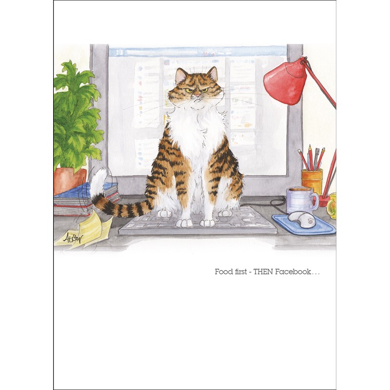 Alison's Animals Card Collection - Food First (125x172mm)