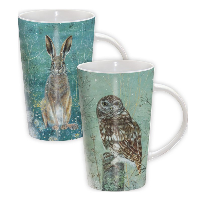 Christmas Gift Box - Owl & Hare