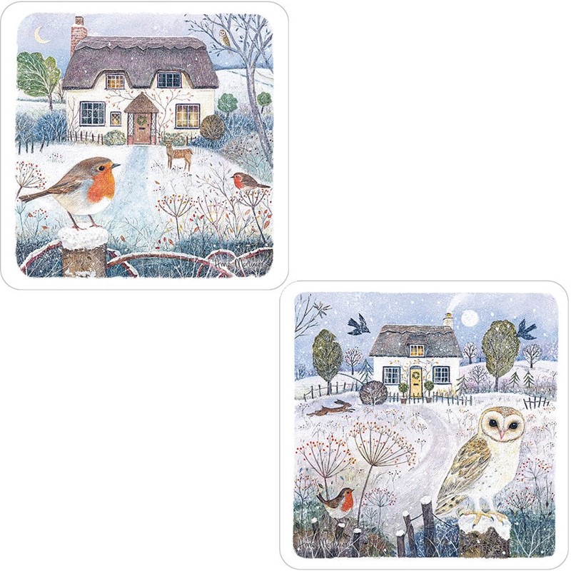 Luxury Christmas Card Pack - Christmas Cottage