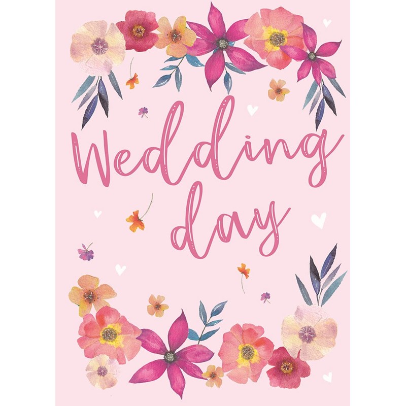 Wedding Card - Floral