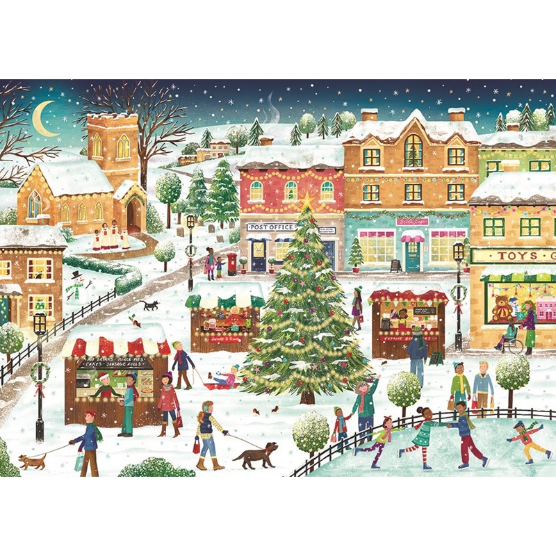 Christmas Festivities - 1000 Piece Jigsaw Puzzle