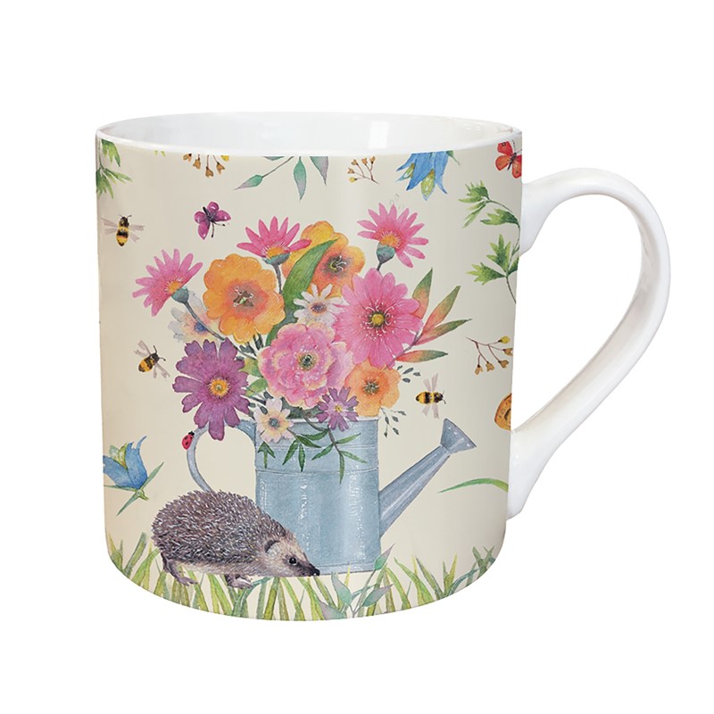 Watering Can & Hedgehog - Tarka Mug