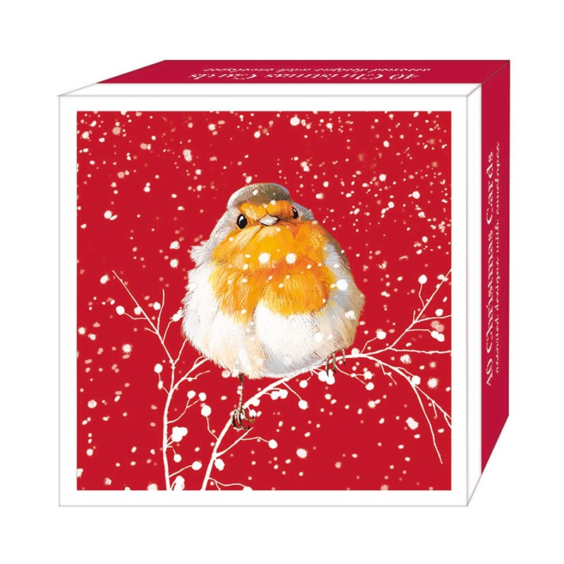 Assorted Christmas Cards - Red Robin