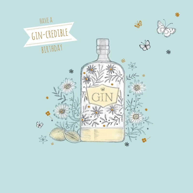 Feuille d'or Card Collection - Gin-Credible