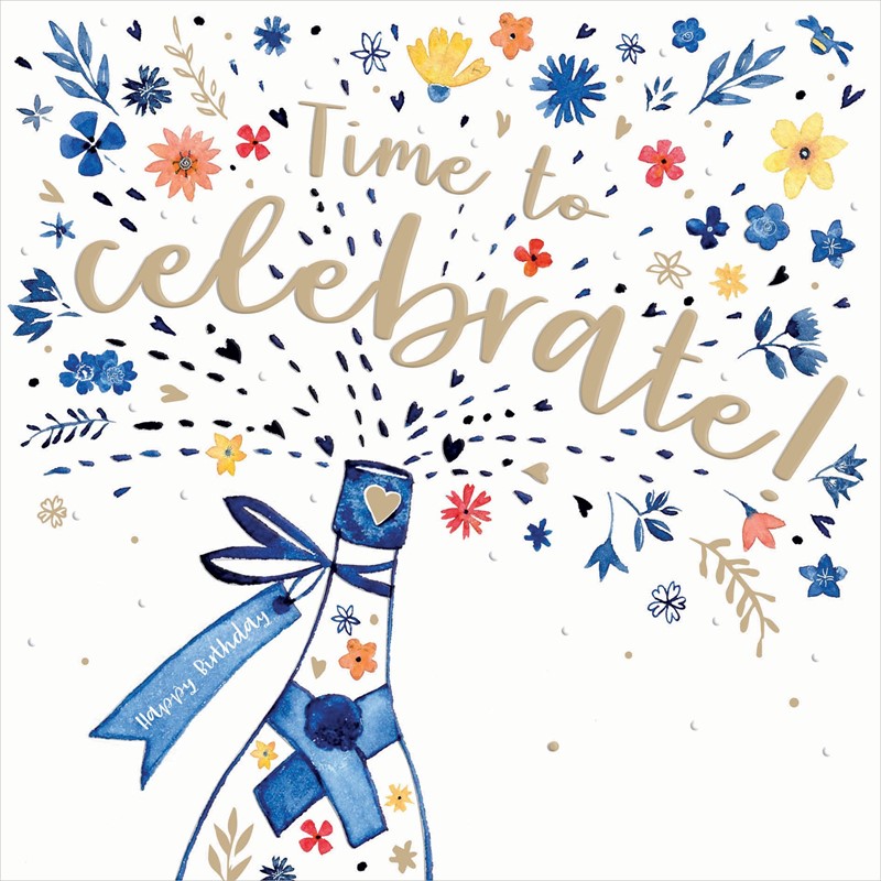 Blue Willow Card Collection - Celebrate Floral