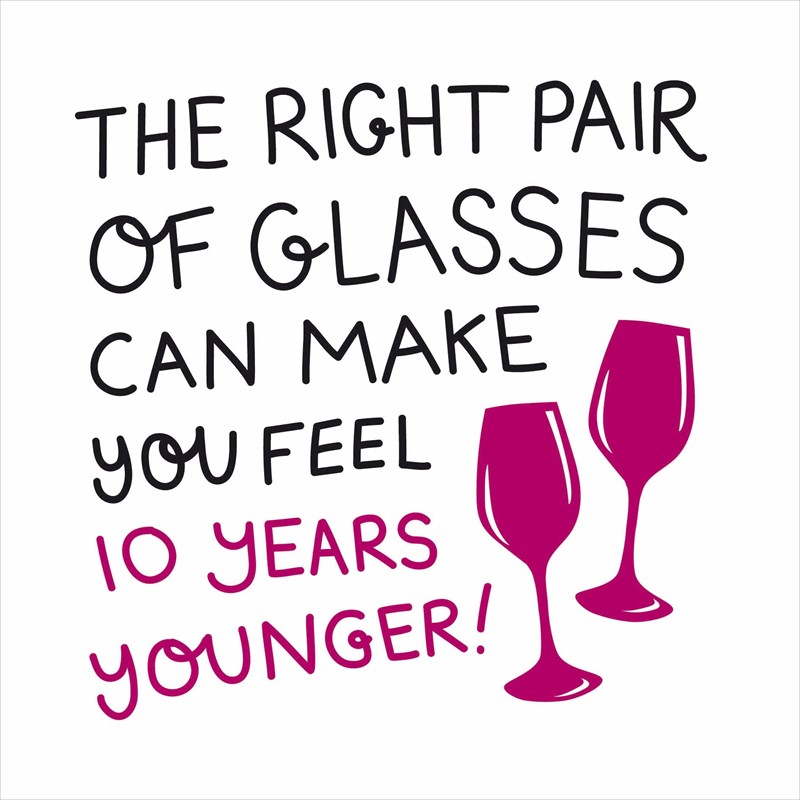 You've Got To Laugh! Card - Right Pair of Glasses