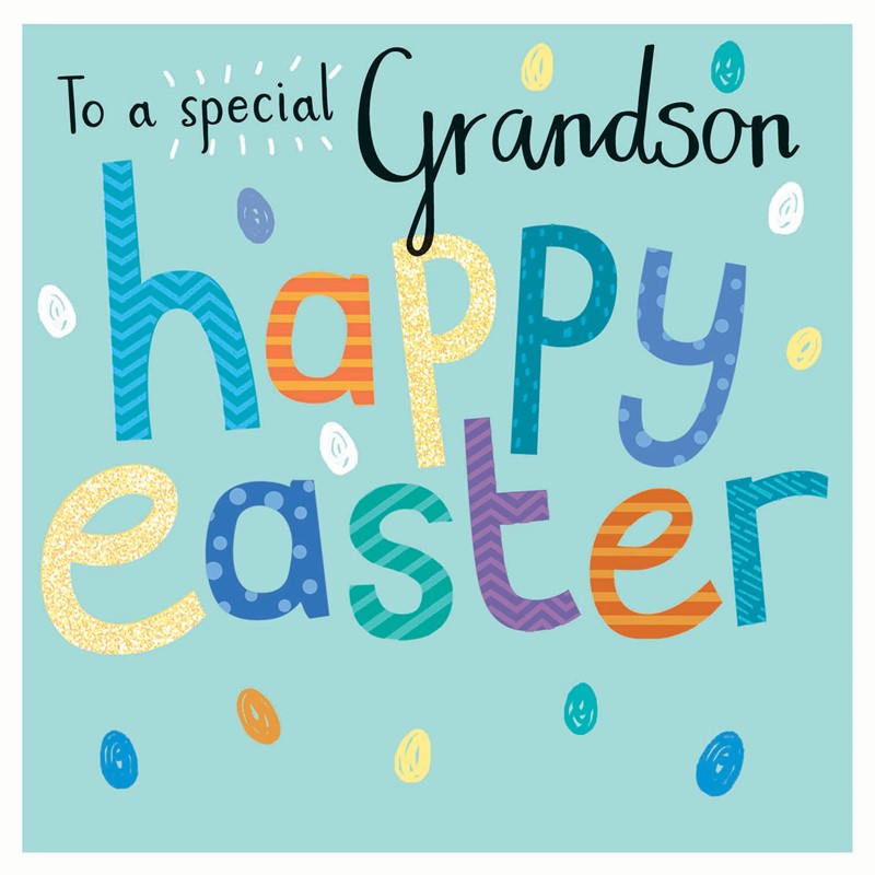 Easter Card - Grandson