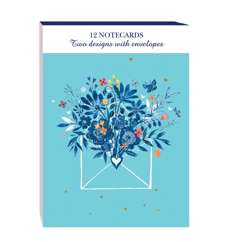 Notecard Pack (12 Cards) - Blue Willow