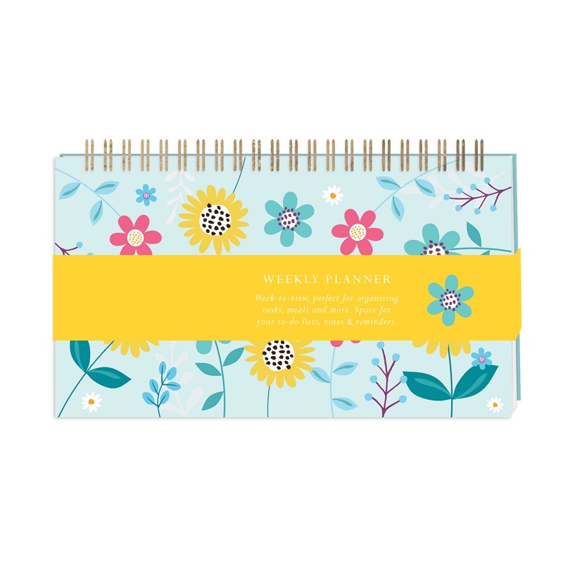 Contemporary Flowers - Weekly Planner