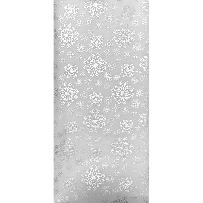Tissue Pack - Xmas Silver Snowflakes (3 Sheets)