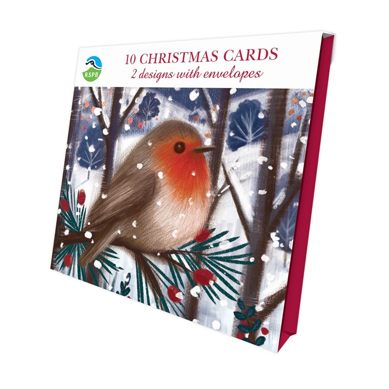 [Pre-Order] Winter Woodland - RSPB Luxury Christmas 10 Card Pack