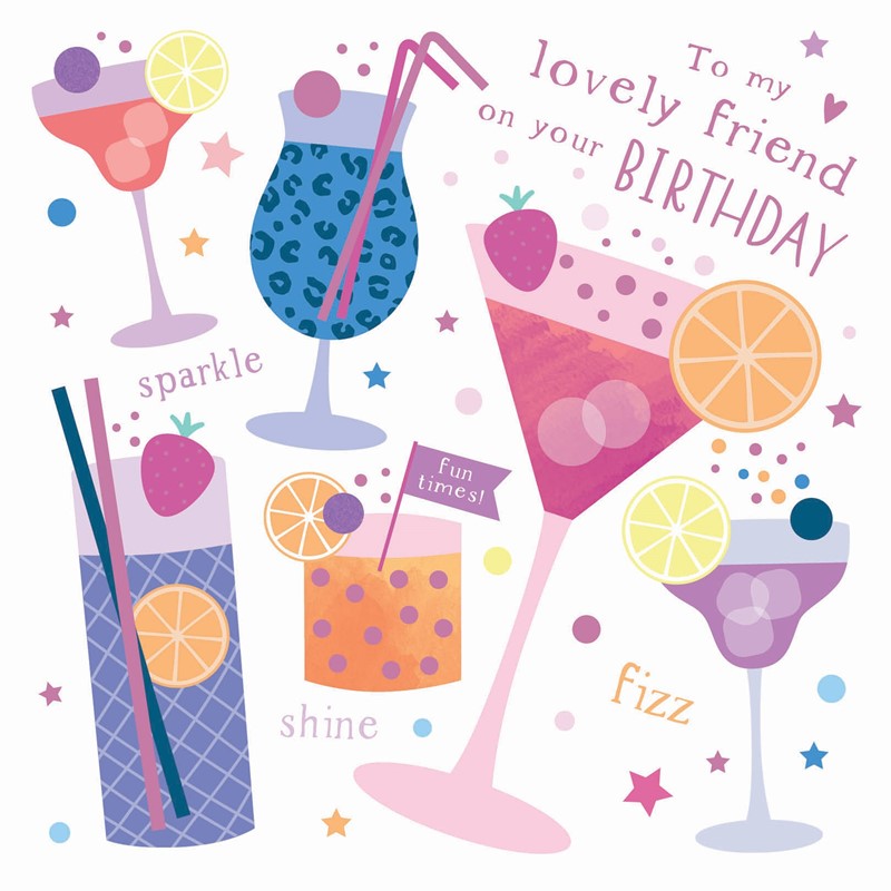 [Pre-Order] Pattern Happy Card Collection - Birthday Cocktails