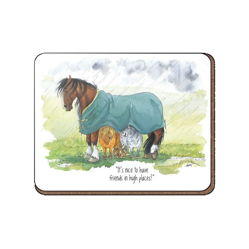 FRIDGE MAGNET - Alisons Animals - Friends in high places (Splimple)
