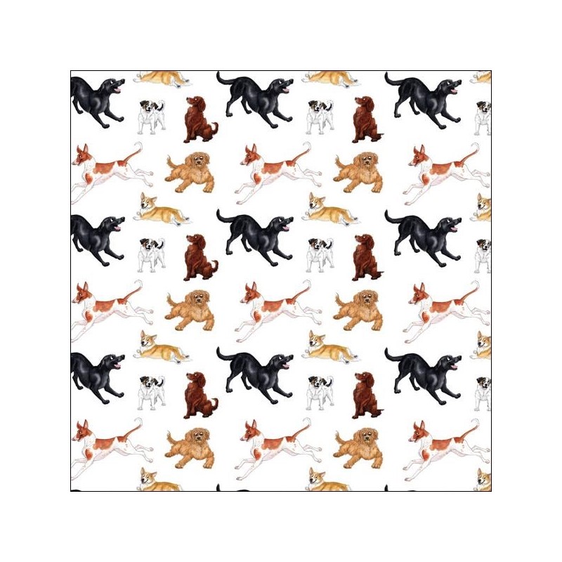 Alisons Animals Gift Wrap - Dog (Splimple)