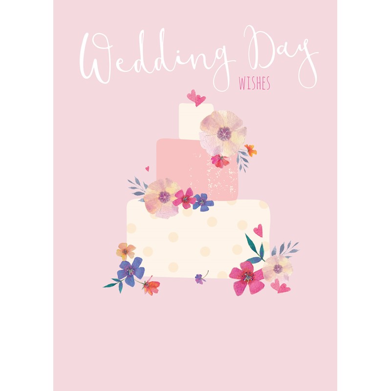 Wedding Card - Wedding Cake