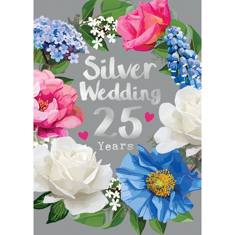 Sarah Kelleher Card - 25Th Wedding Anniversary