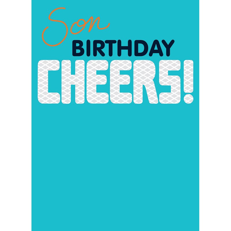 Family Circle Card - Cheers (Son)