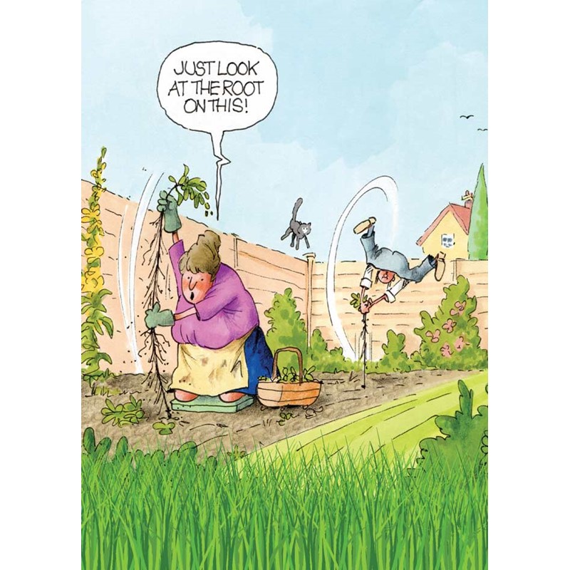Gardeners Weakly Card - Root