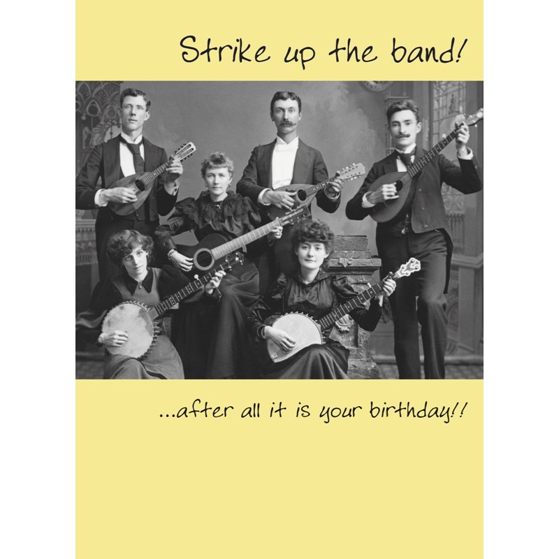 What A Hoot Card - Strike Up The Band